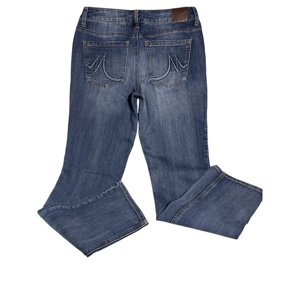 Maurices Jeans Women's 6 Blue Stone Wash Straight Leg Jeans - Picture 3 of 6